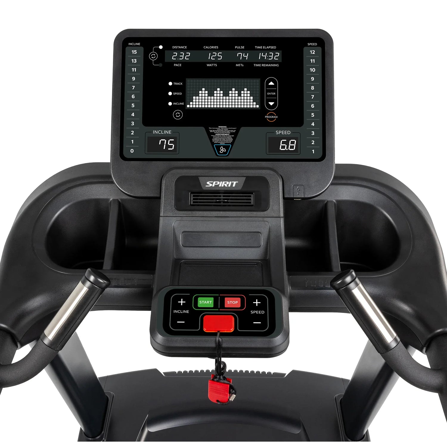 Spirit Fitness CT850 Commercial Treadmill