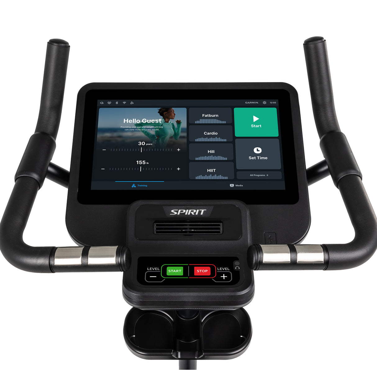 Spirit Fitness CU800ENT Upright Bike
