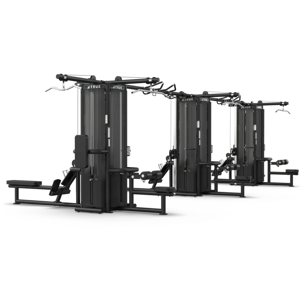True Fitness TMS12000 3 Modular Frames with Dual Cable Crossovers
