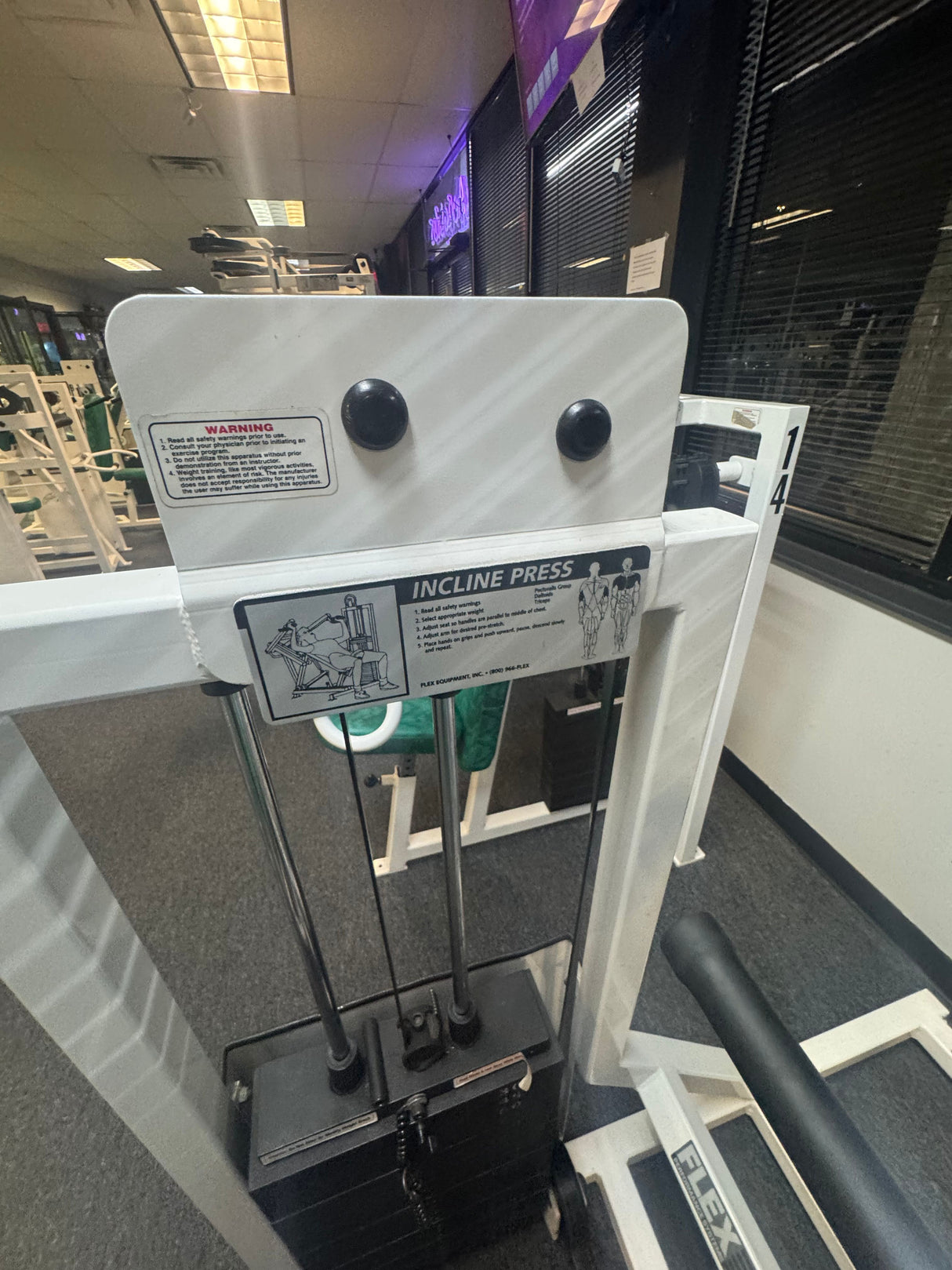 Pre-Owned Flex Fitness Incline Press