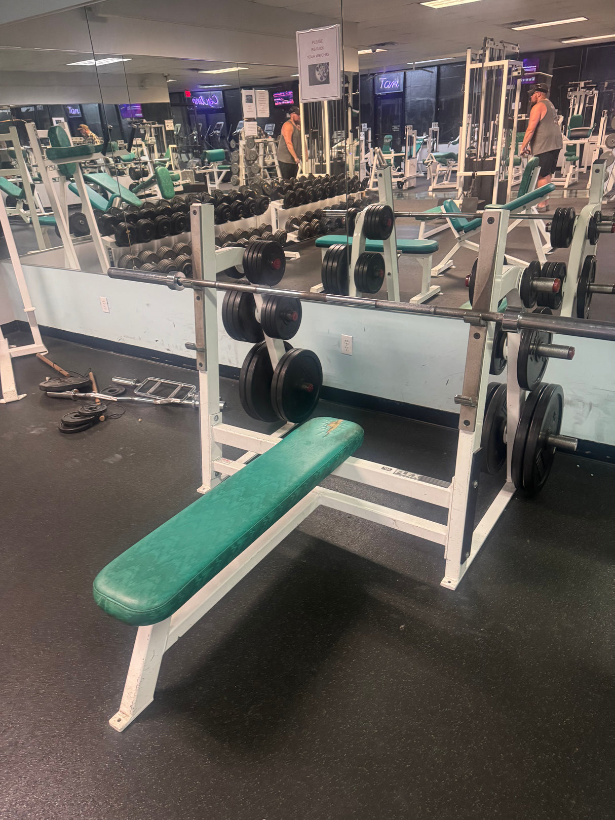 Pre-Owned Flex Fitness Olympic Bench Press