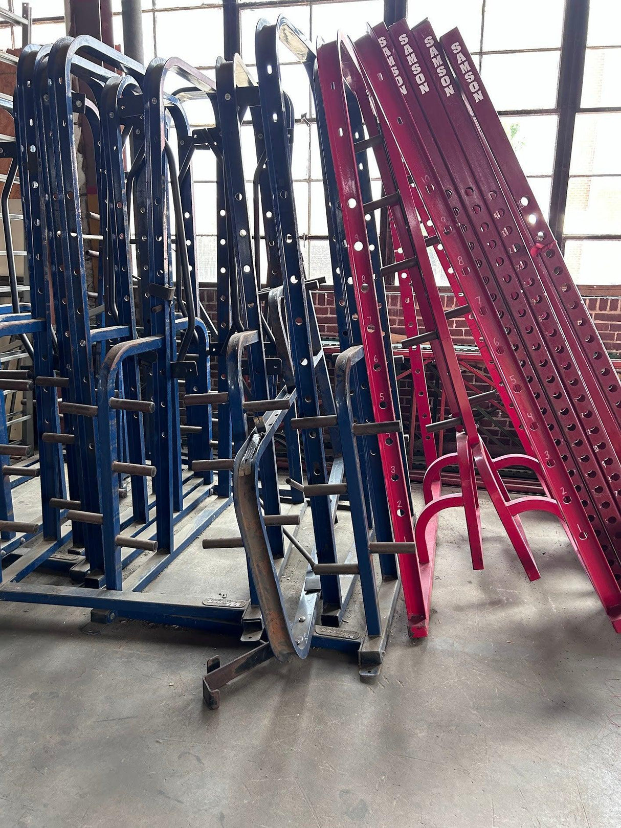 Pre-Owned Wilder Racks Blue (6 IN STOCK) - Exercise Unlimited