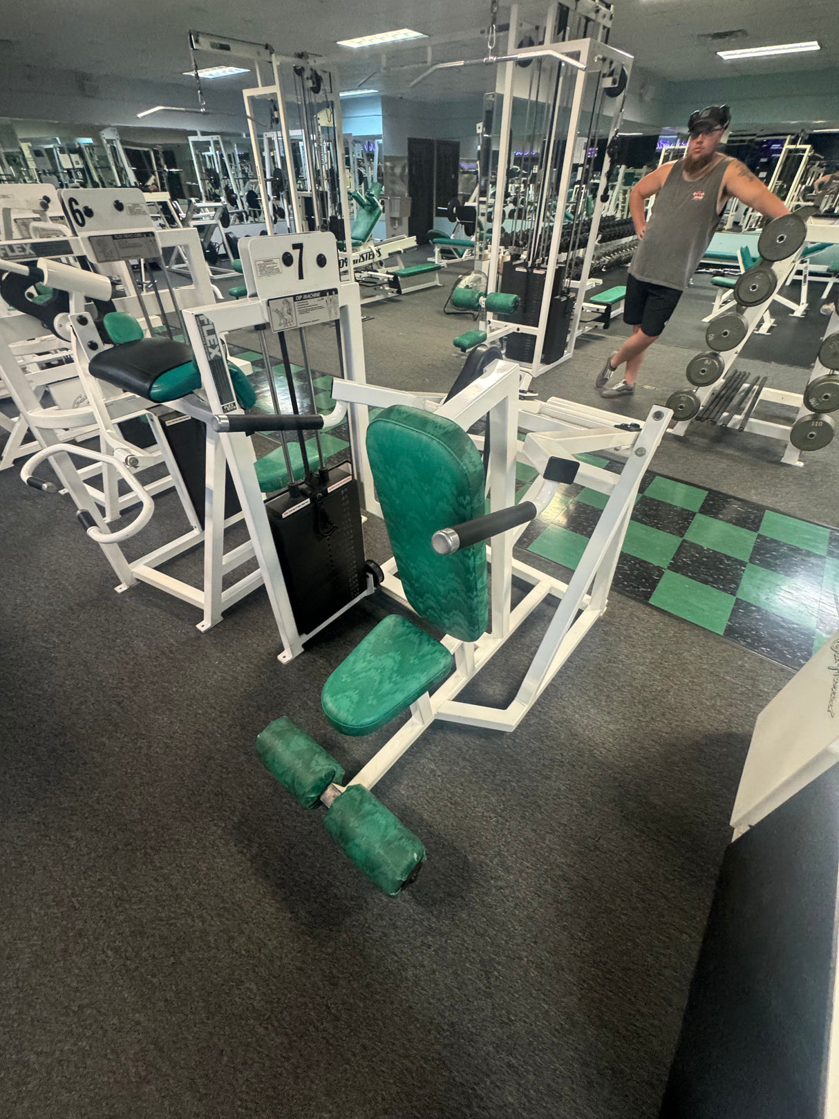 Pre-Owned Flex Fitness Dip Machine
