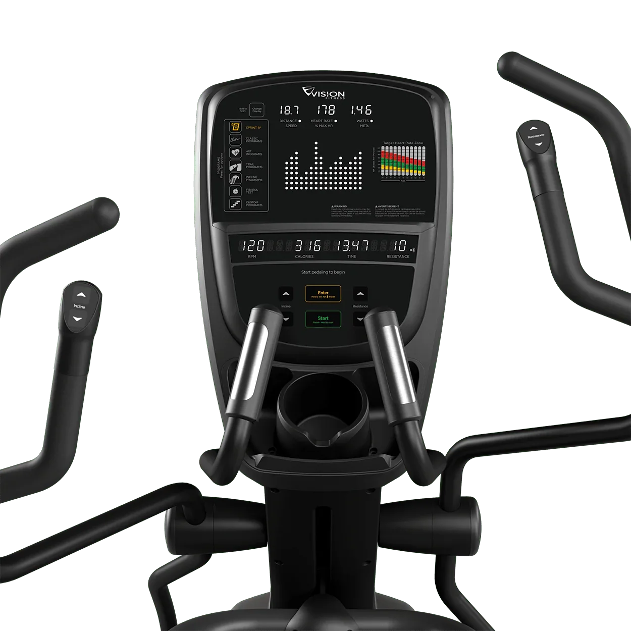 Vision Fitness S70 Ascent Trainer