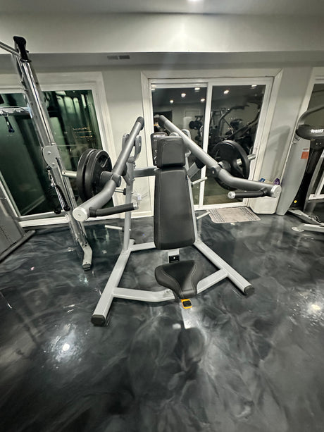 Precor Plate Loaded Shoulder Press - Like New Condition - Exercise Unlimited