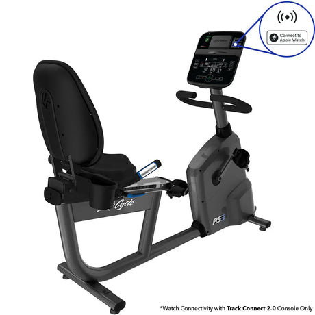 Life Fitness RS3 Lifecycle Recumbent Bike - Exercise Unlimited