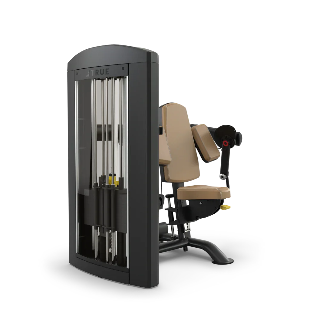 True Fitness Palladium Series Seated Bicep Curl