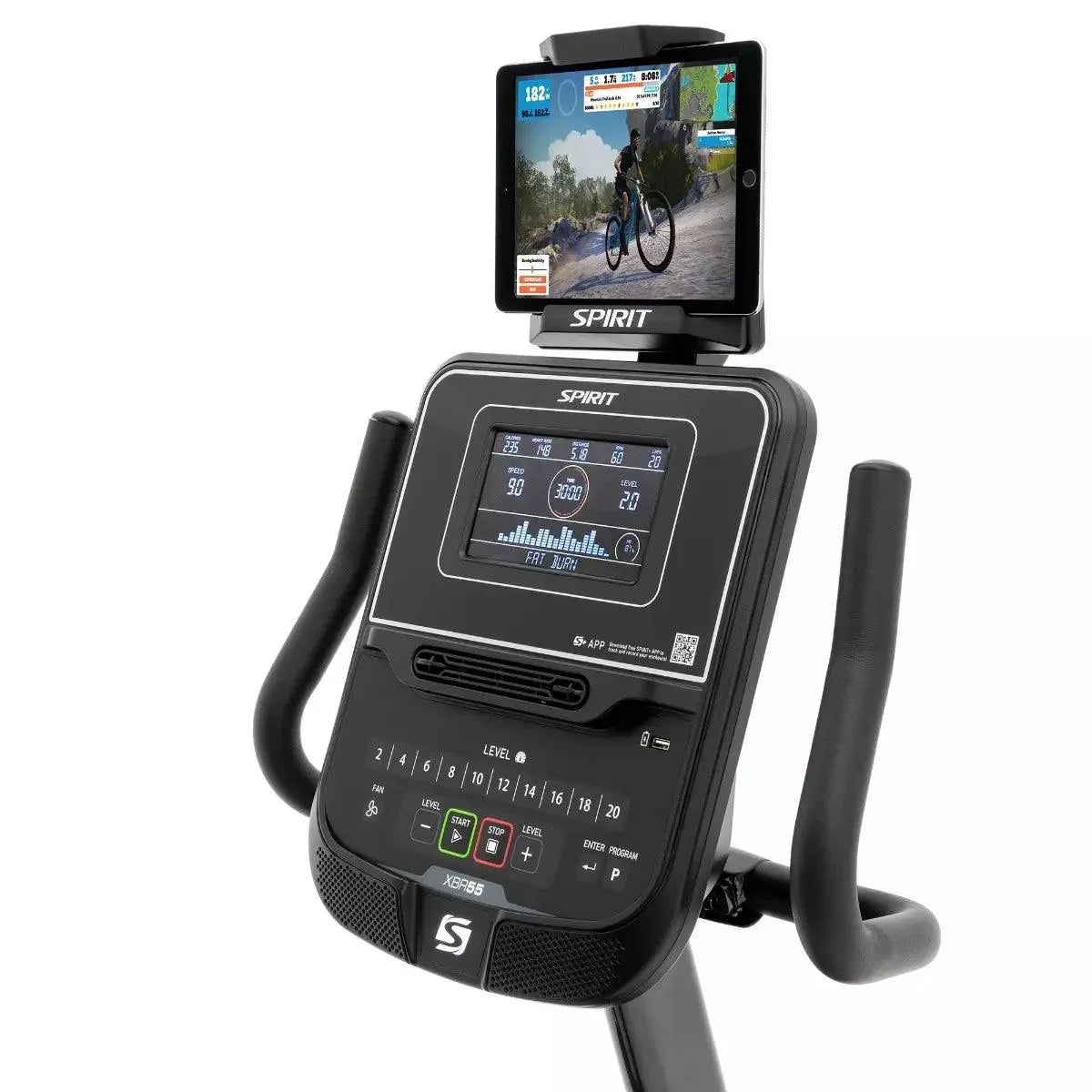 Spirit XBR55 Recumbent Bike - Exercise Unlimited