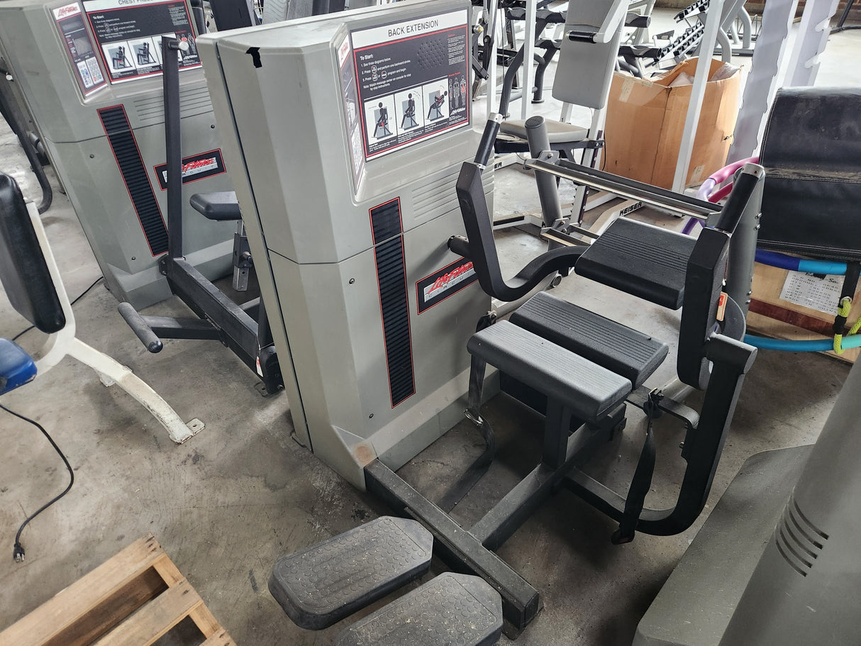 Vintage Life Fitness Computerized Circuit