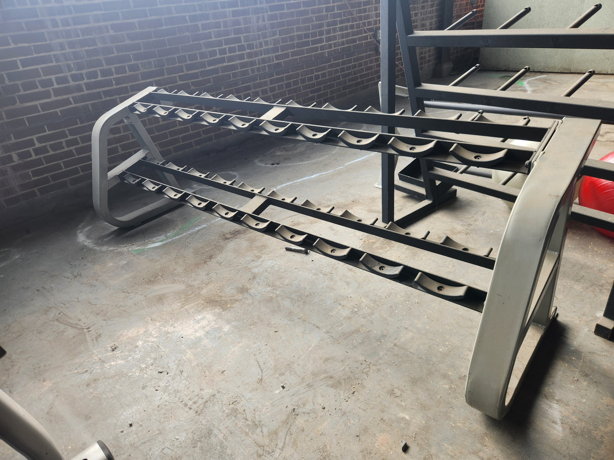 Pre-Owned Precor 10-Pair Dumbbell Rack