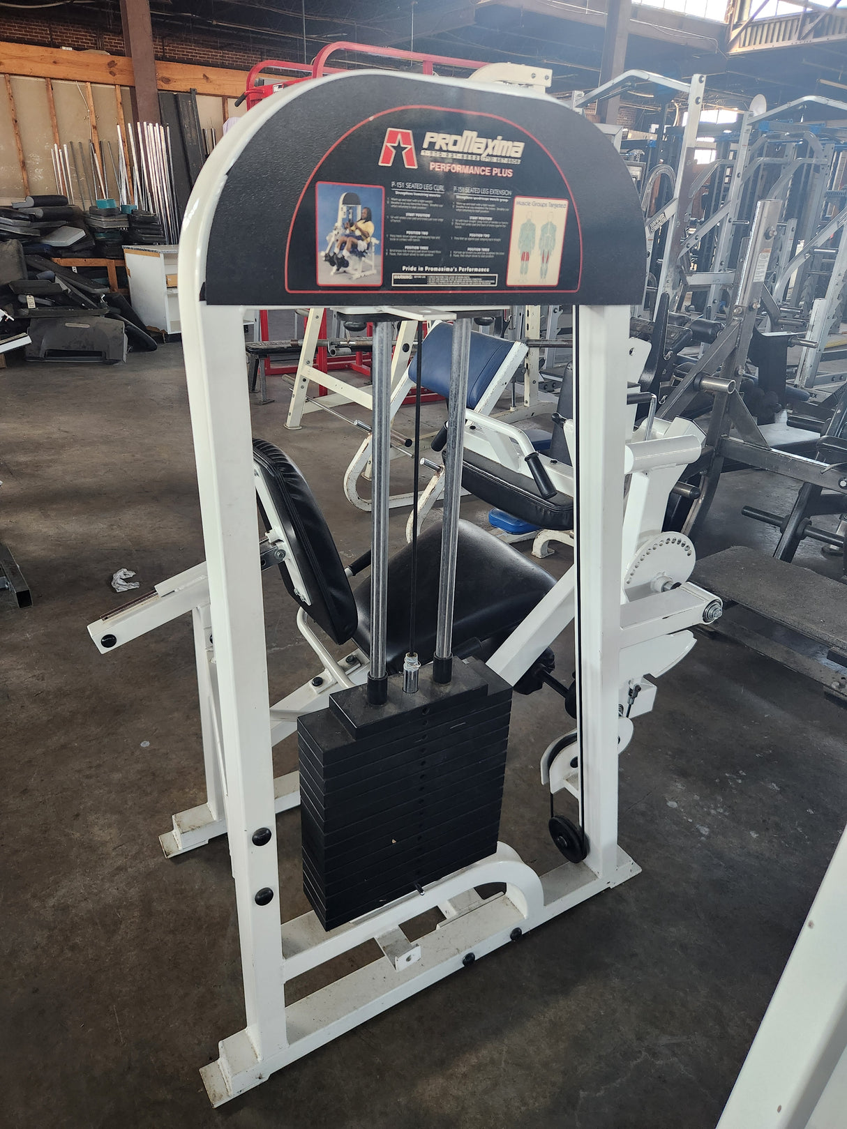 Pre-Owned Promaxima P-151 Leg Curl / Leg Extension