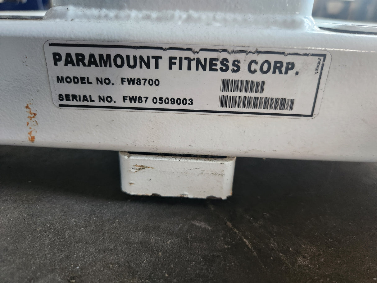 Pre-Owned Paramount Fitness FW8700 Total Chest