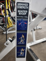 Pre-Owned Hammer Strength Plate Loaded Arm Curl