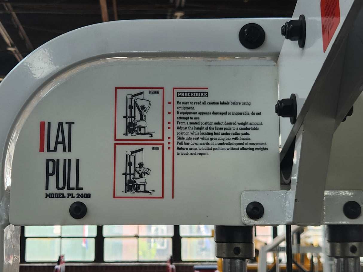 Pre-Owned Paramount PL 2400 Lat Pulldown