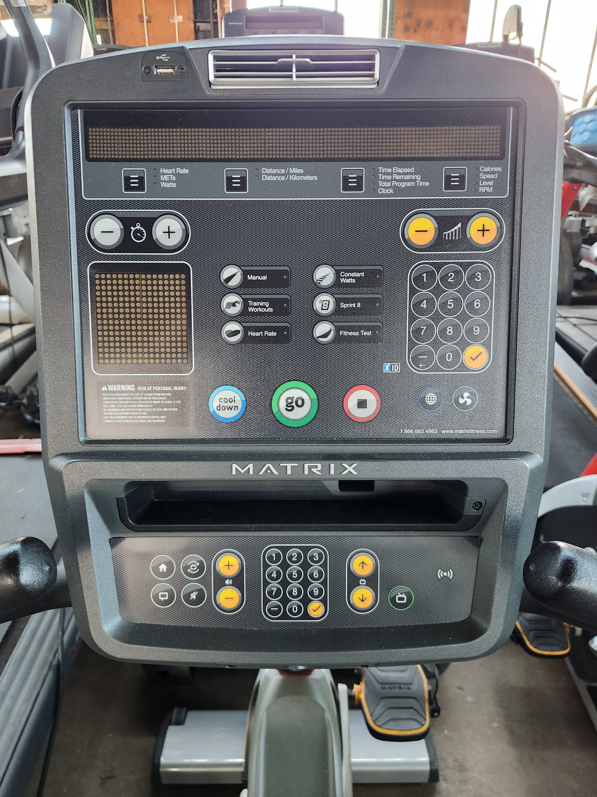 Pre-Owned Matrix R5x Recumbent Bike