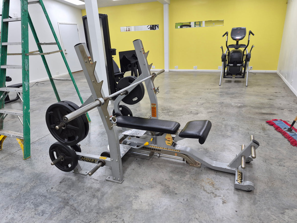 Pre-Owned Hoist Fitness 3-Way Olympic Bench
