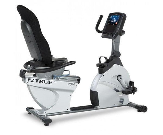 True ES700 Recumbent Bike with 9" Touchscreen - ExerciseUnlimited