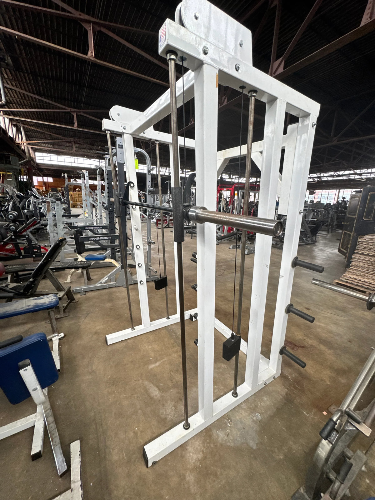 Exercise Machine Counter Pre-Owned Commercial Smith Machine Counter Balance – Exercise Unlimited