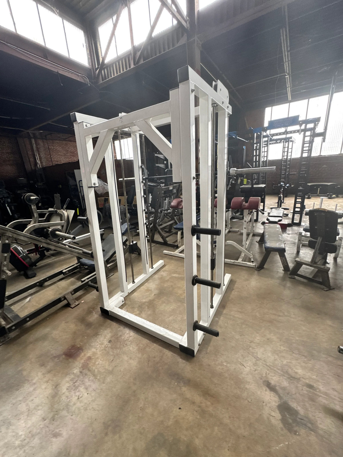 Exercise Machine Counter Pre-Owned Commercial Smith Machine Counter Balance – Exercise Unlimited