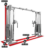 Pre-Owned Legend Fitness Cable Crossover w/ Adjustable Pulleys