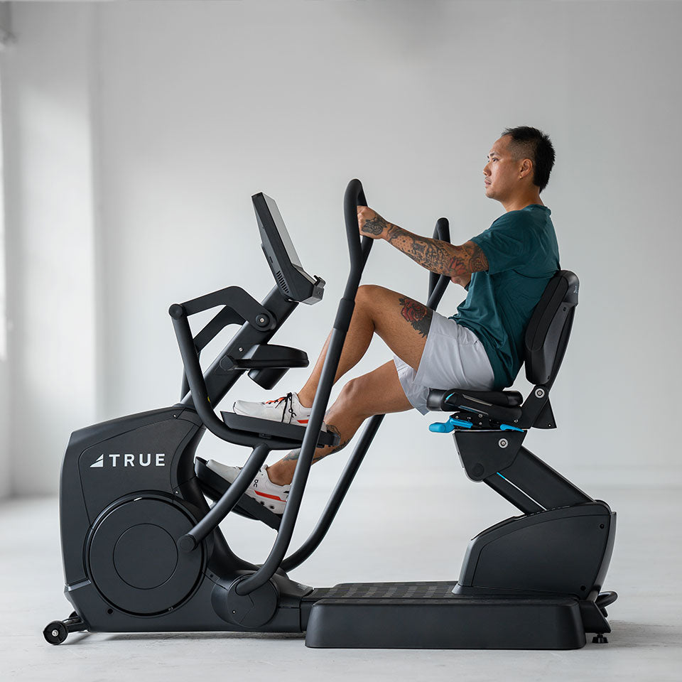 True Fitness Apex Series Recumbent Elliptical