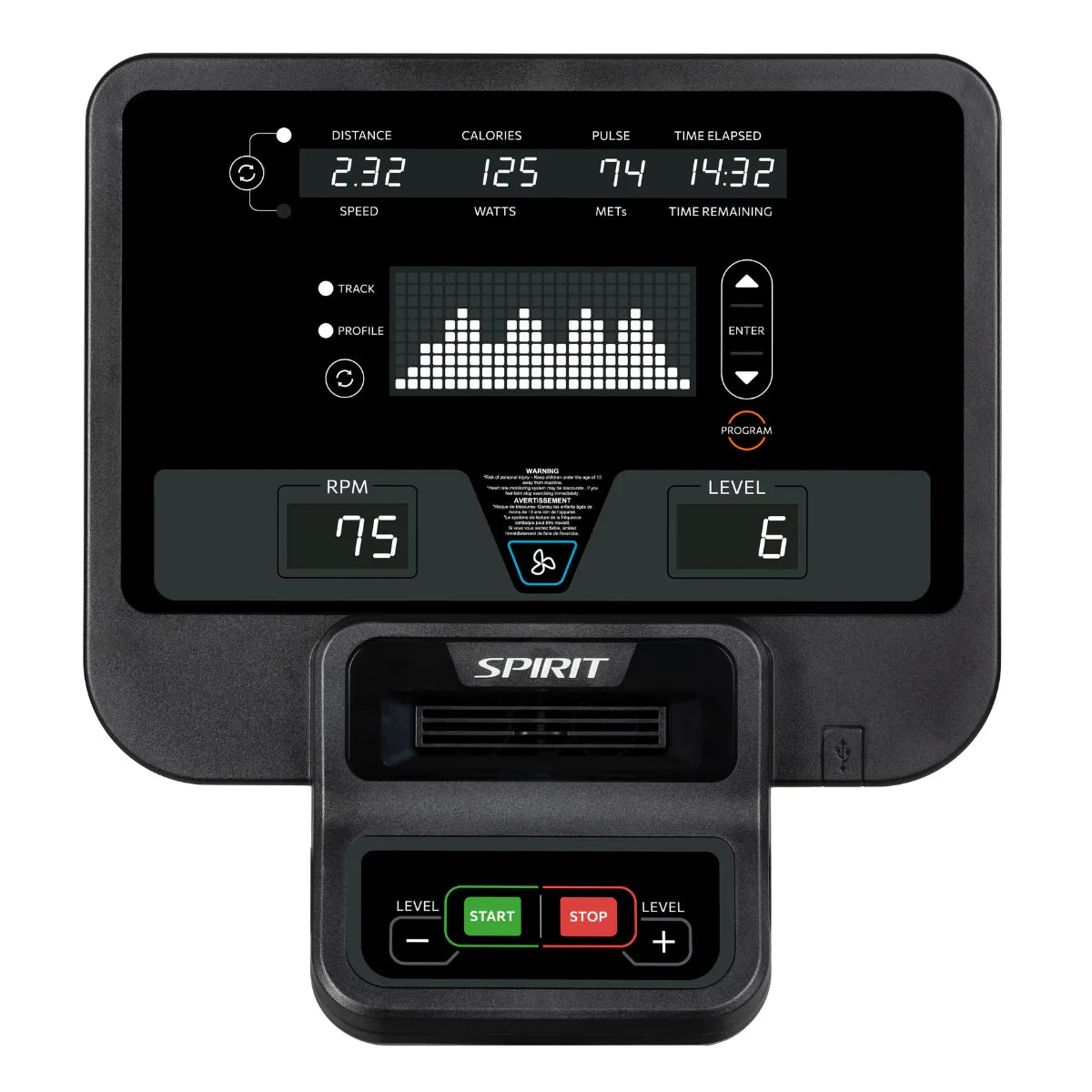 Spirit Fitness CE800 Elliptical – Exercise Unlimited