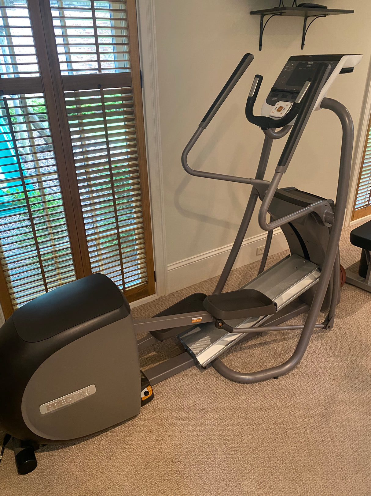 Pre-Owned Like New Precor 5.37 Elliptical from Eli Manning's Home Gym! (Like New)