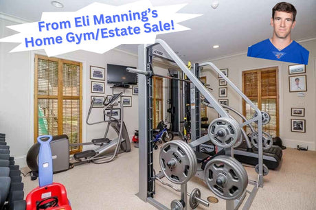 Pre-Owned Like New Cybex Plate Loaded Smith Machine 5341  from Eli Manning's Home Gym