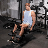 Inspire Fitness FID7 PRO Multi-Adjustable Weight Bench (Takes Attachments)
