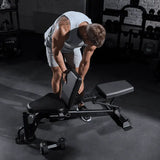Inspire Fitness FID7 PRO Multi-Adjustable Weight Bench (Takes Attachments)