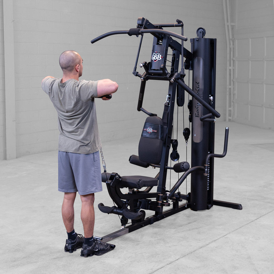 Pre-Owned Body Solid G6B Bi-Angular Multi-Station Gym w/ Leg Press Attachment