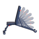 Body-Solid Commercial Folding Bench