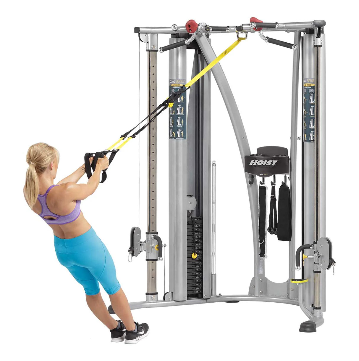 Hoist HD-3000 Dual Pulley Functional Trainer HF-HD3000 - Exercise Unlimited