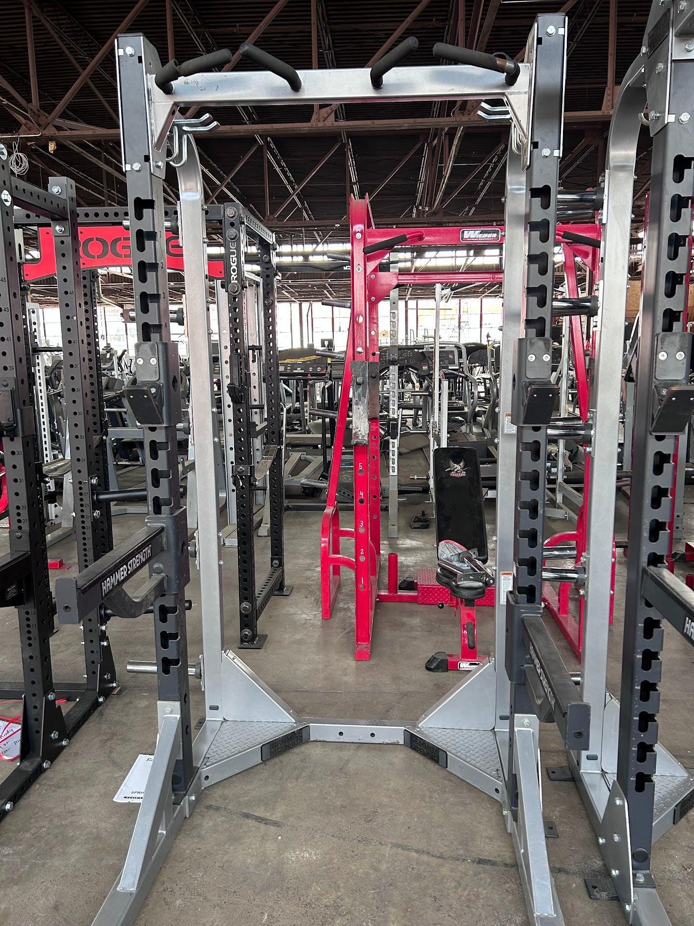 Pre-Owned Hammer Strength HD Elite Half-Rack – Exercise Unlimited