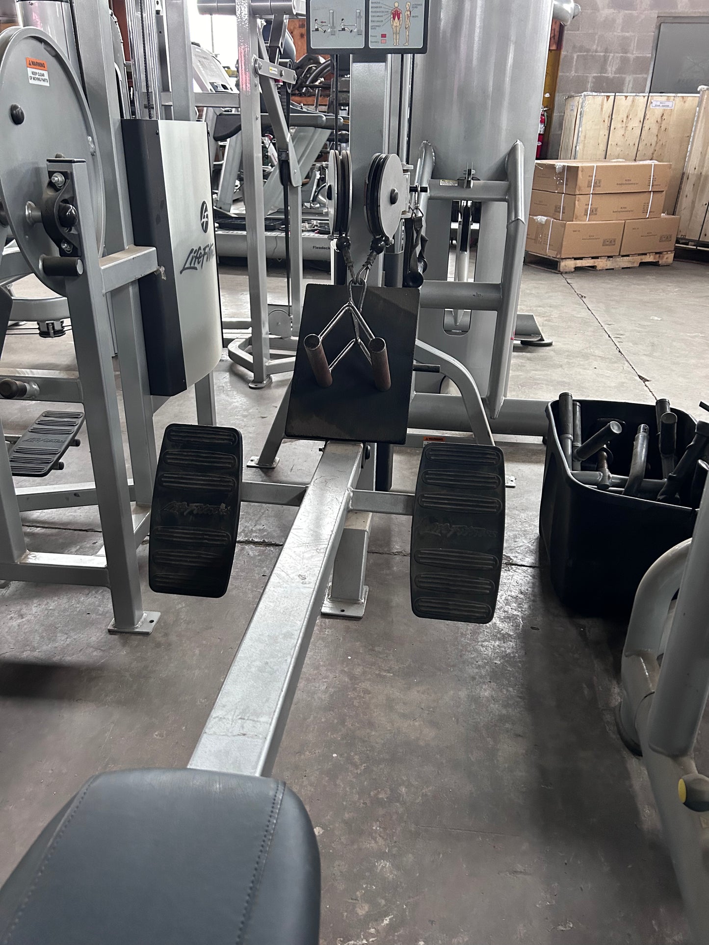 Pre-Owned Life Fitness 9000 Series Dual Pulley Row - ExerciseUnlimited