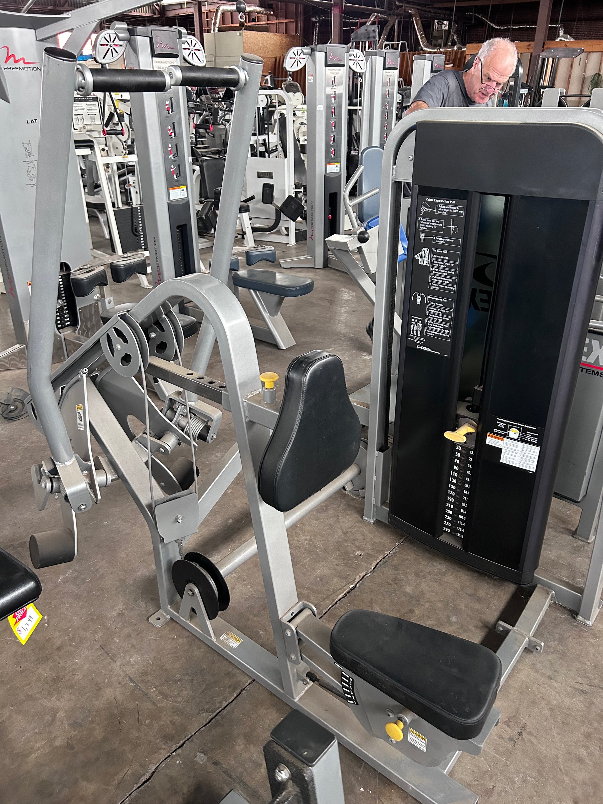 cybex pullover Pre-Owned Cybex Eagle Incline Pull – Exercise Unlimited