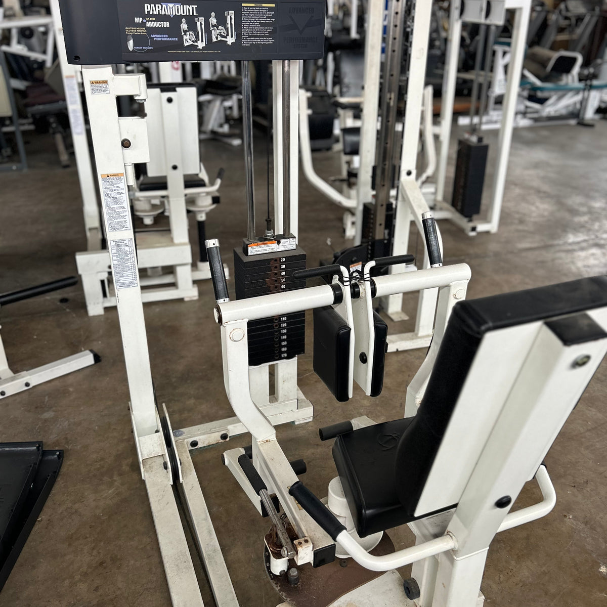 Paramounter Machine Pre-Owned Paramount Selectorized Abductor Machine – Exercise Unlimited