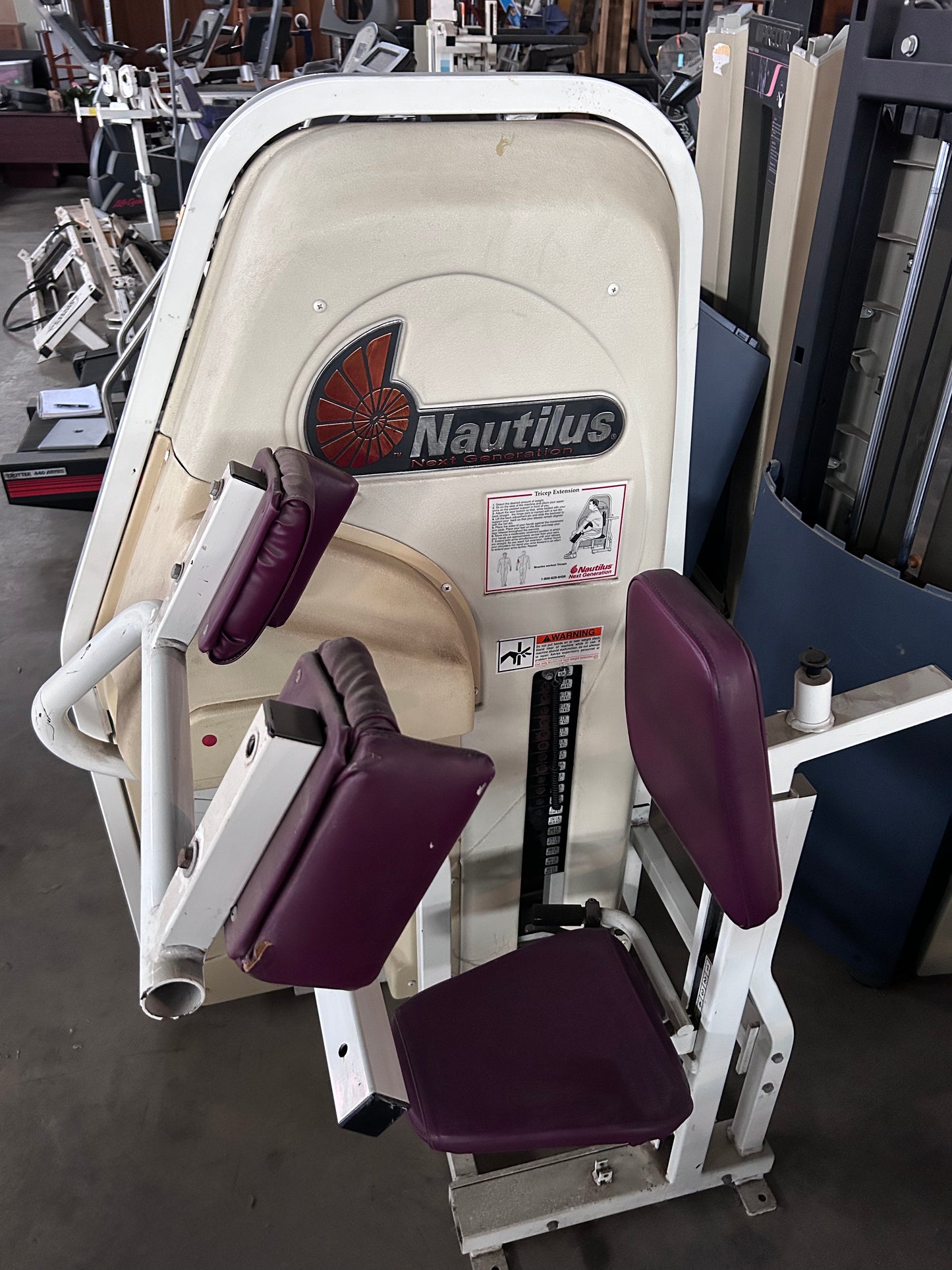 Pre-Owned Nautilus Next Generation Selectorized Tricep Extension - ExerciseUnlimited