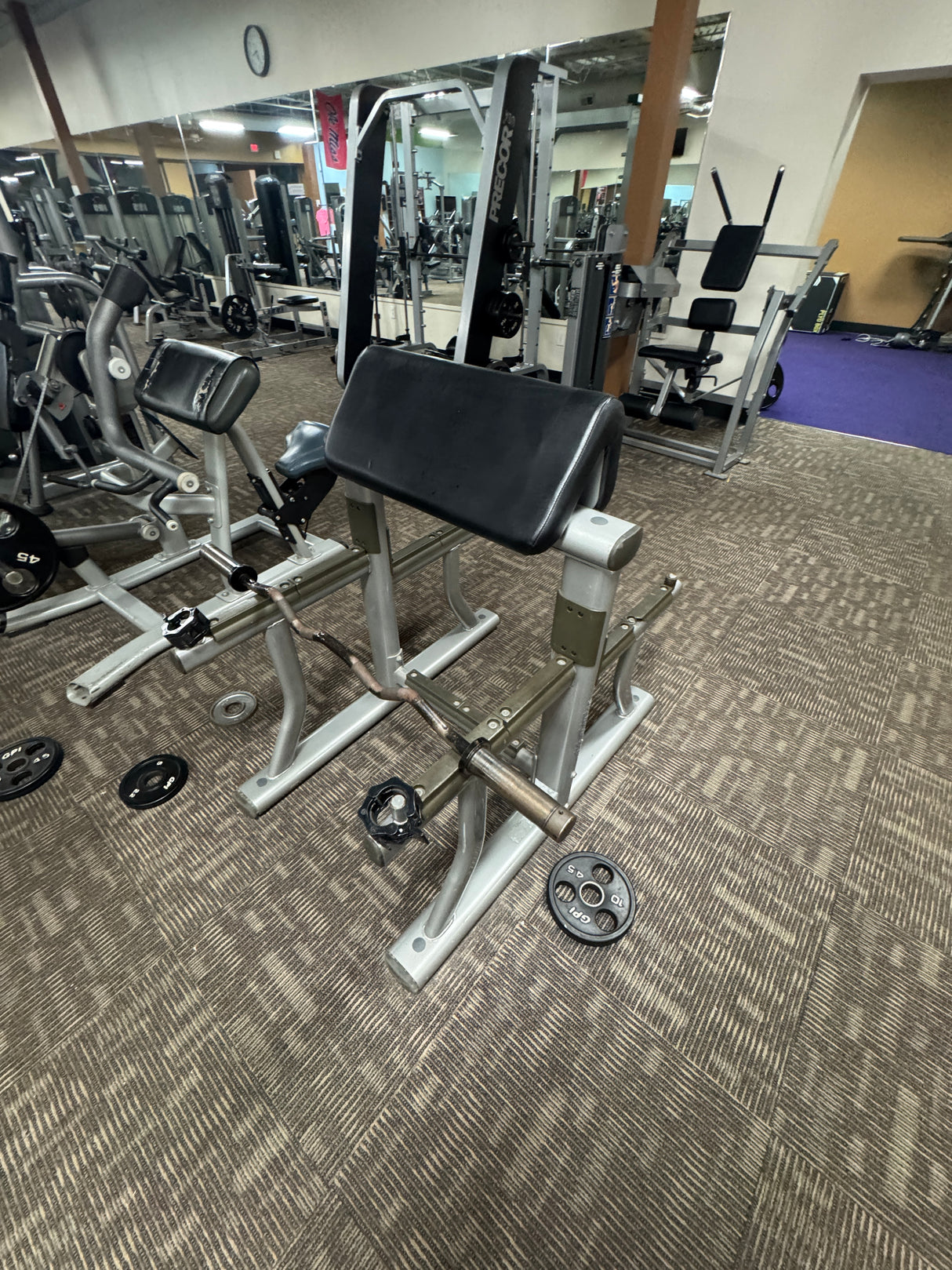 Pre-Owned Life Fitness Standing Arm Curl