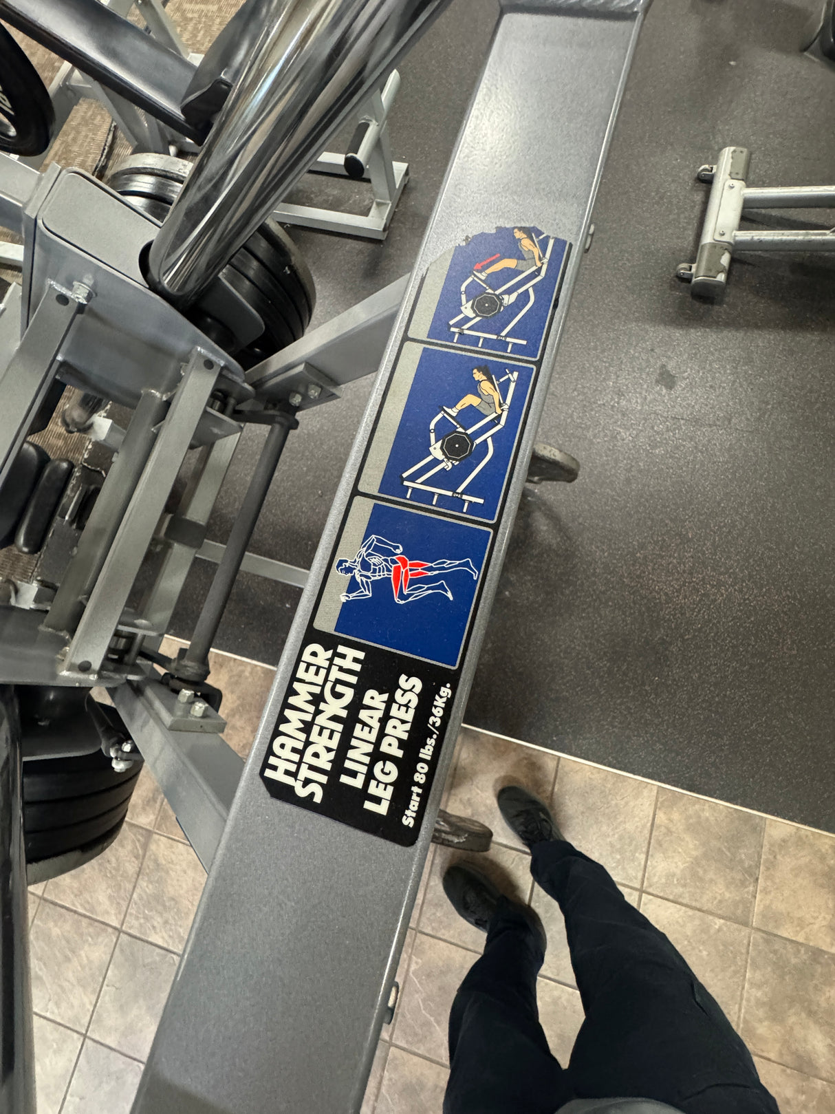 Pre-Owned Hammer Strength Linear Leg Press