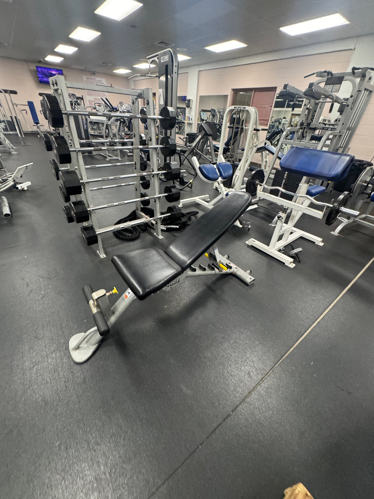 Pre-Owned Hoist Fitness 7 Position F.I.D. Bench