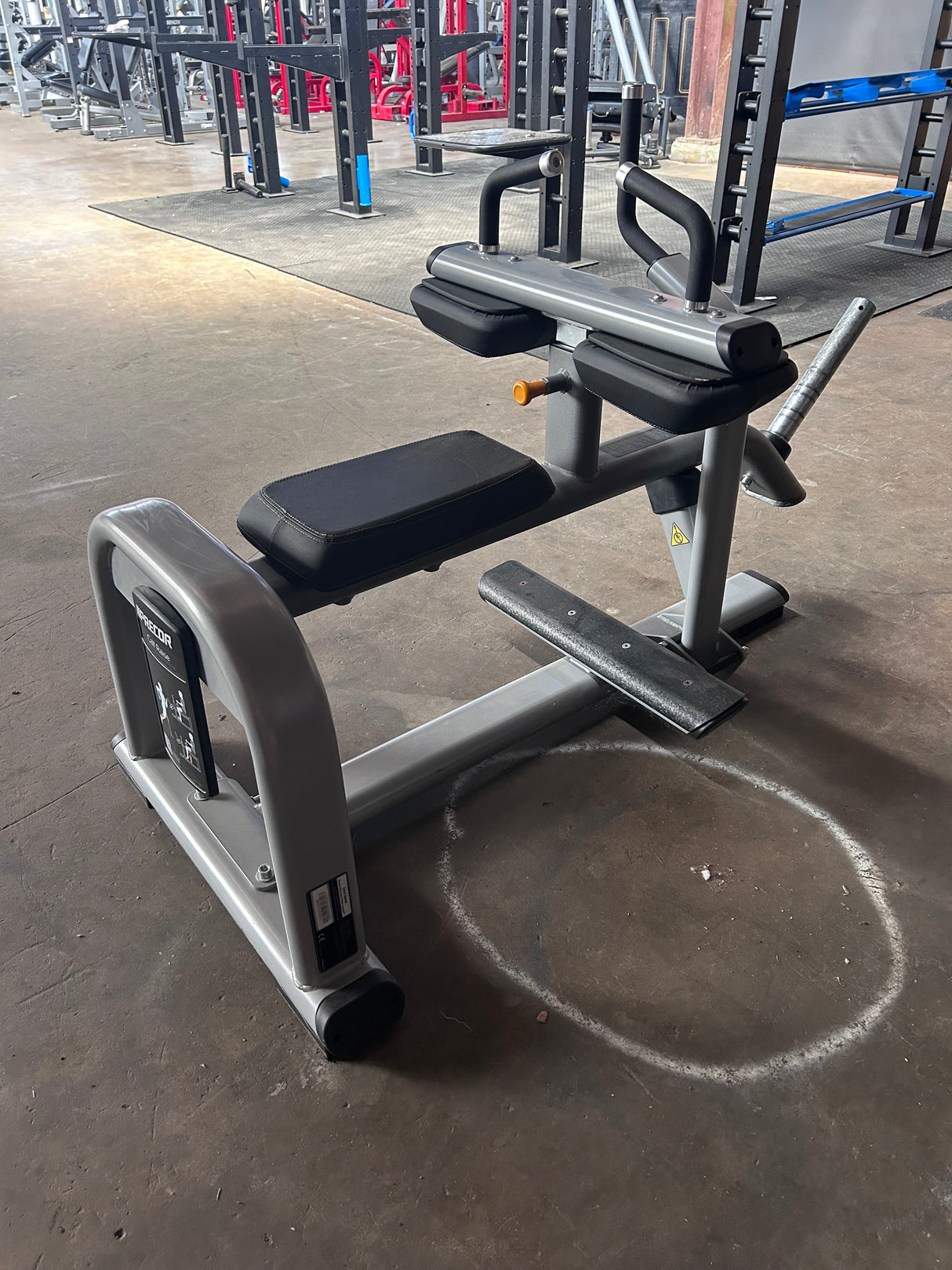 Precor Plate-Loaded Seated Calf Raise - Like New Condition - ExerciseUnlimited