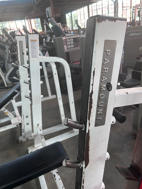 Pre-Owned Paramount Flat Olympic Bench Press - ExerciseUnlimited