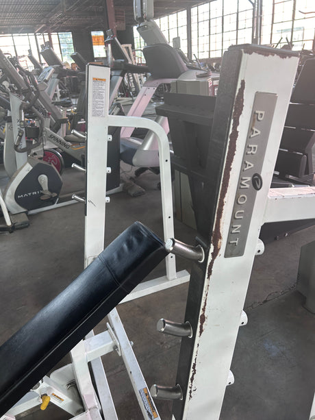 Pre-Owned Paramount Adjustable Incline Bench Press - ExerciseUnlimited