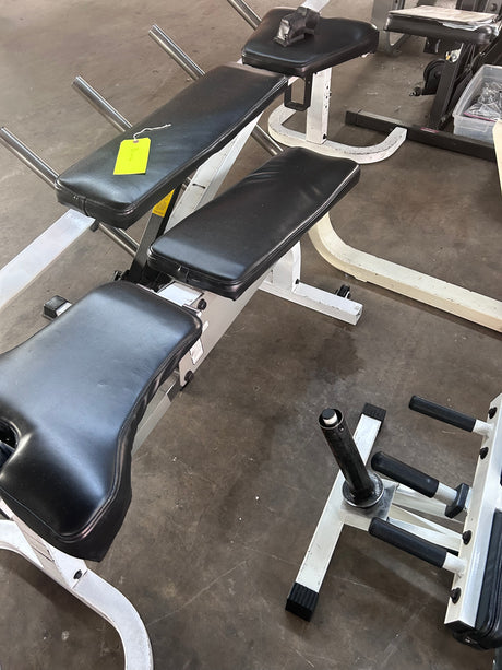 Pre-Owned TuffStuff Evolution Adjustable Flat/Incline/Decline Bench - ExerciseUnlimited