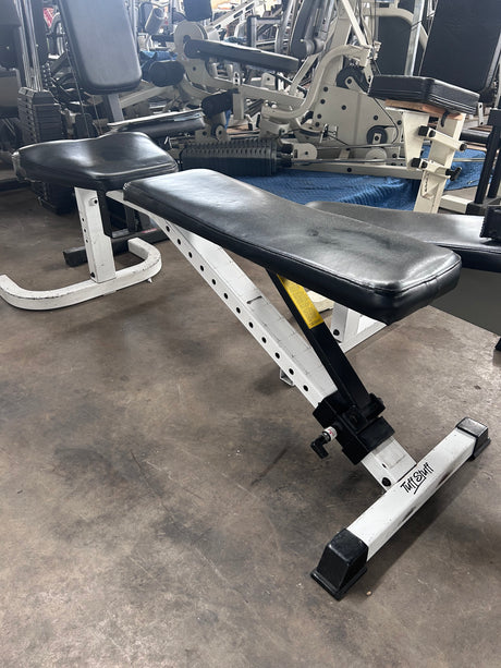 Pre-Owned TuffStuff Evolution Adjustable Flat/Incline/Decline Bench - ExerciseUnlimited