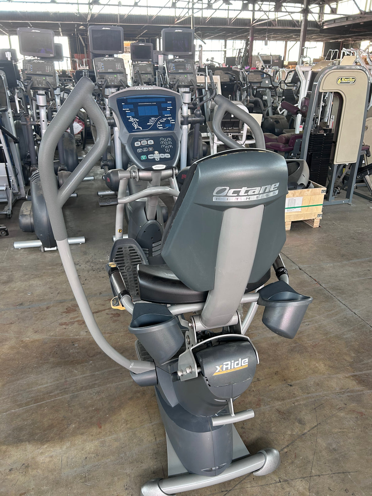 Used octane recumbent elliptical sale