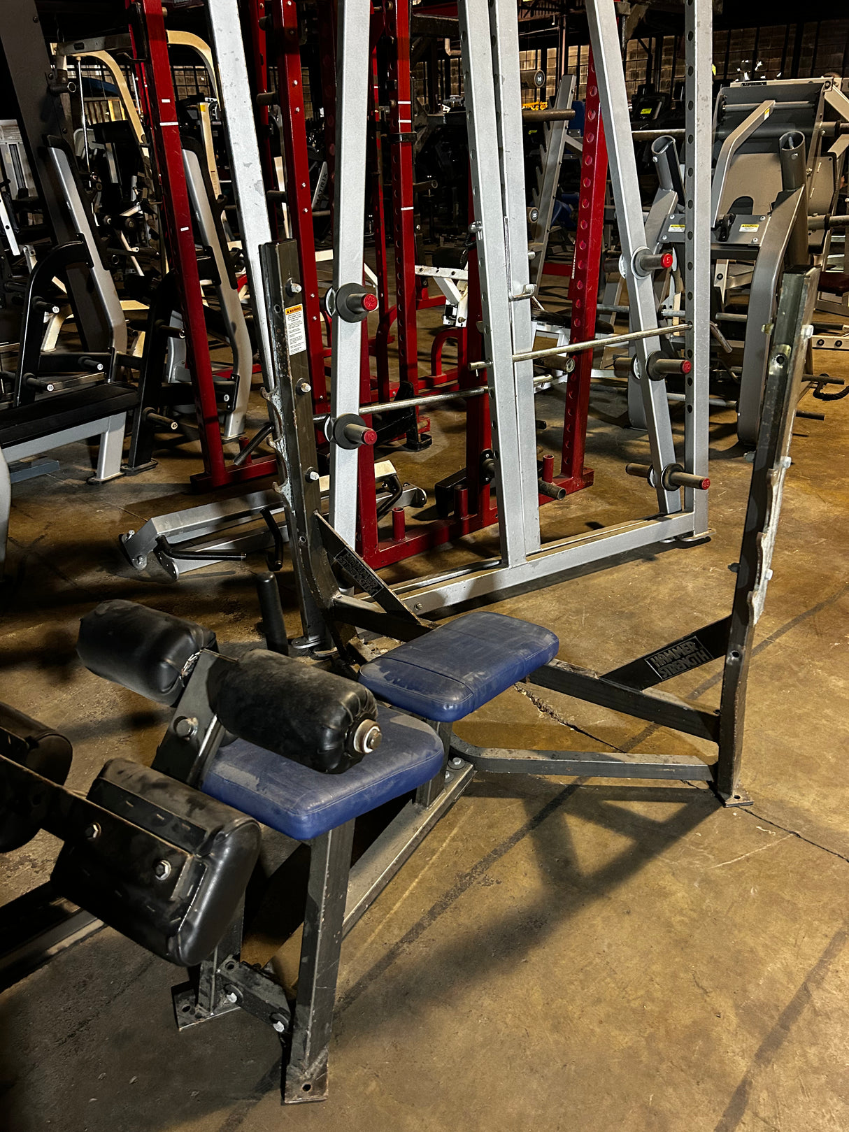 Pre-Owned Hammer Strength Olympic Decline Bench (Refurbished with New Upholstery)