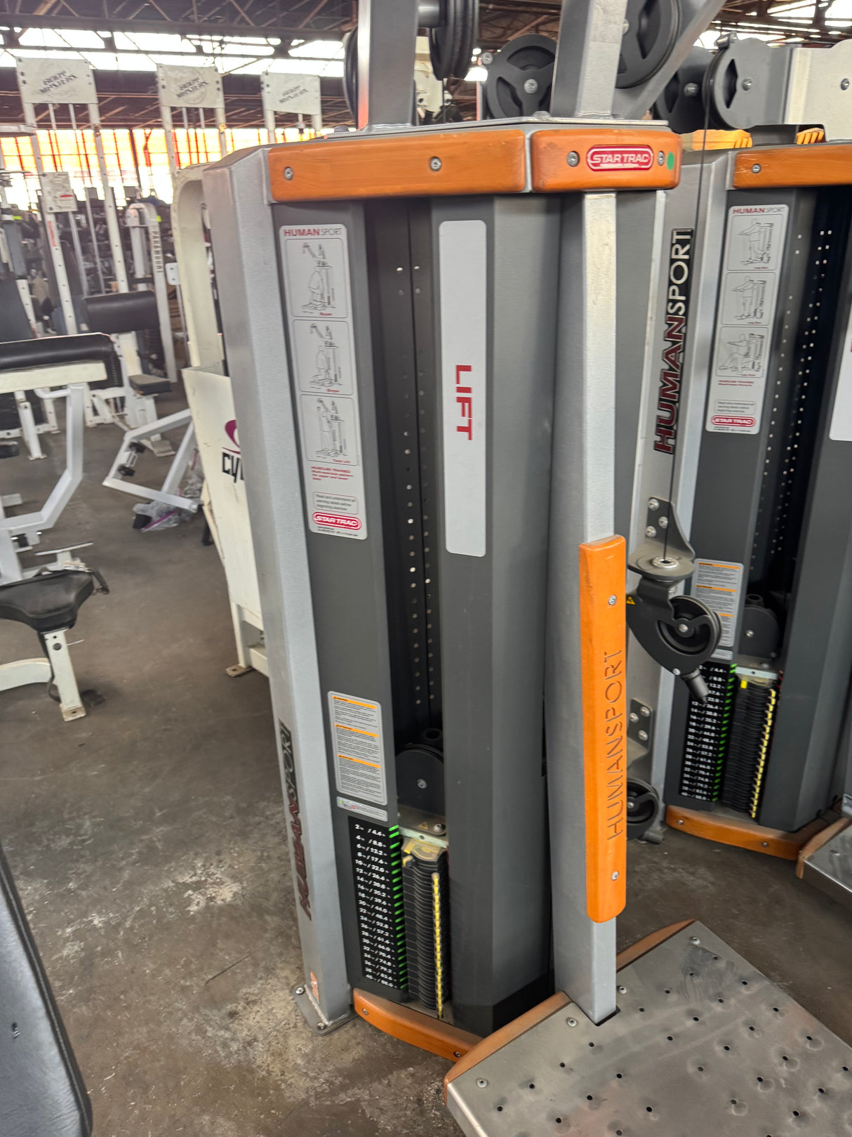 Pre-Owned Star Trac Human Sport 6 pc Circuit