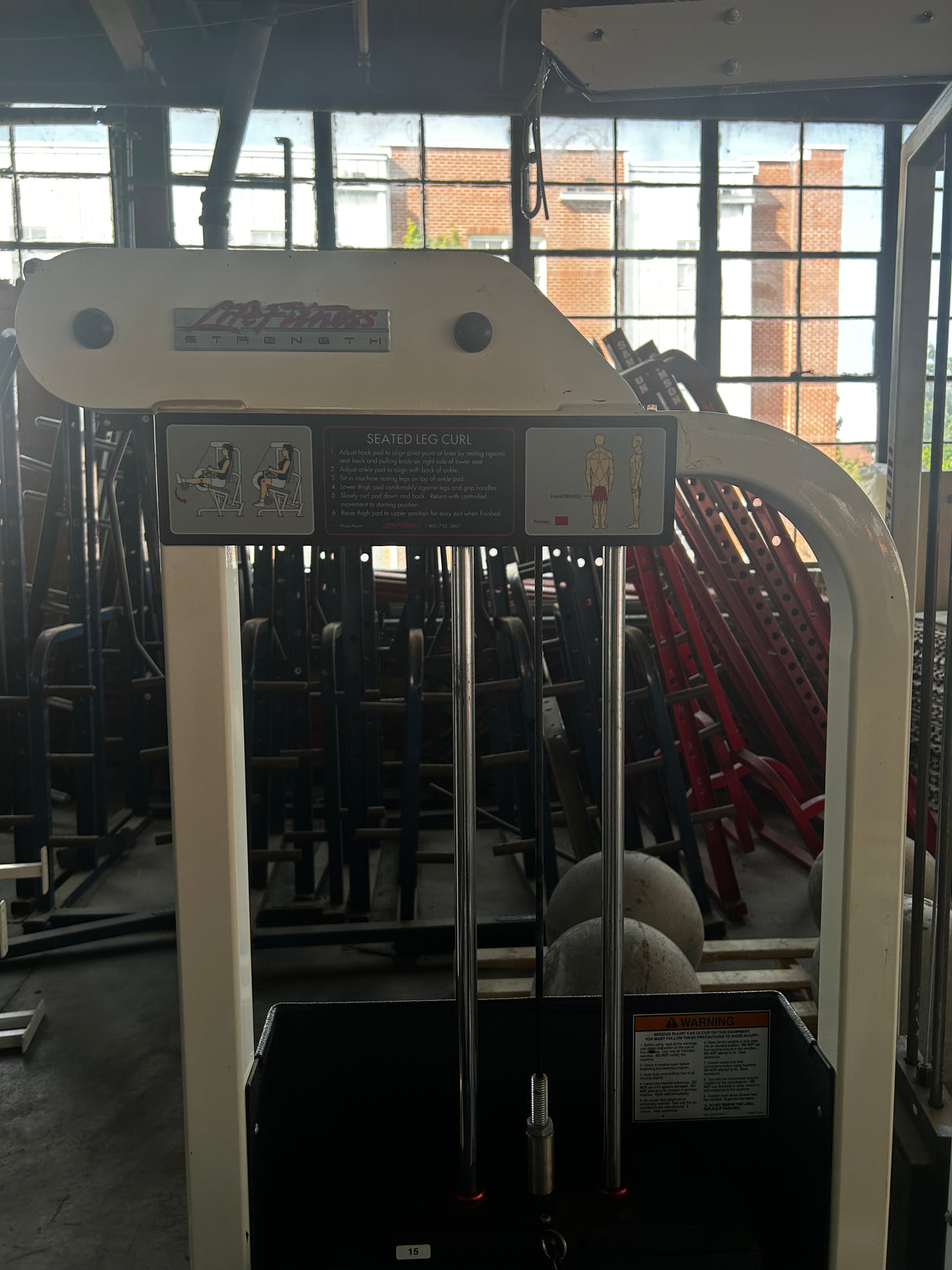Pre-Owned Life Fitness Pro Series Leg Curl